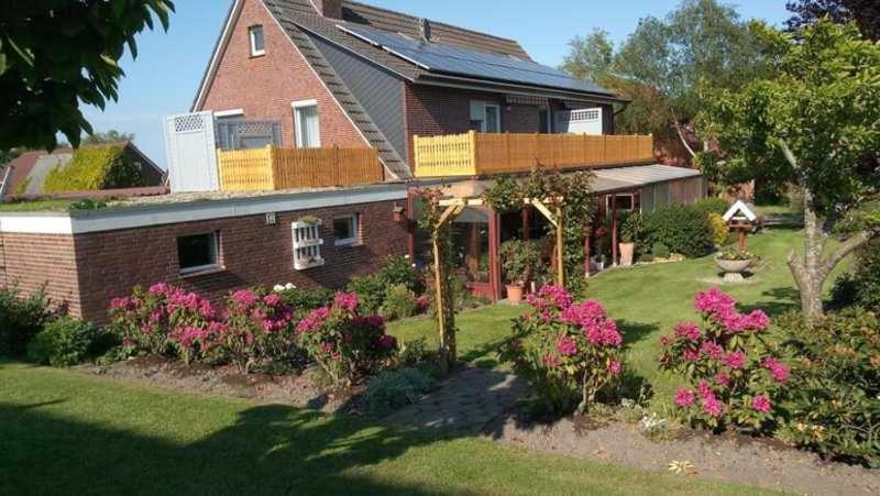 Ferienhaus Deichblick Appartement Dornum Buitenkant foto